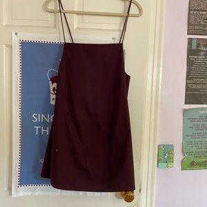 square neck dress/top